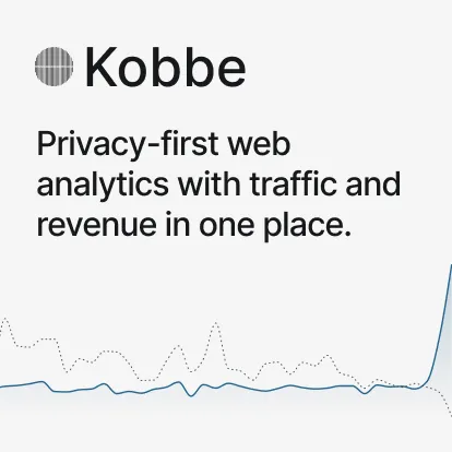 Kobbe, privacy-first analytics